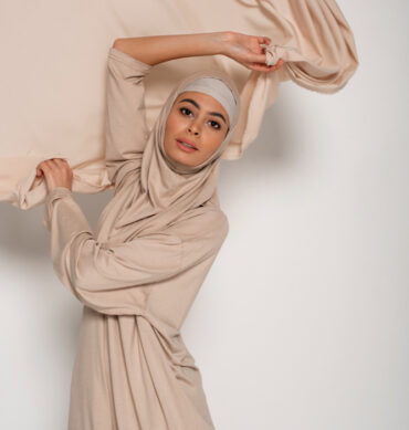 Grey Abaya