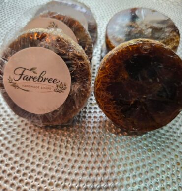 ROSE LOOFAH SOAP